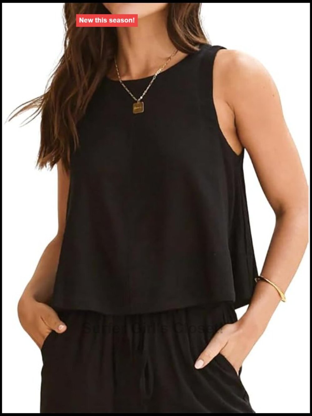 Womens Linen Tank Tops Sleeveless Relaxed Fit Summer Shirts